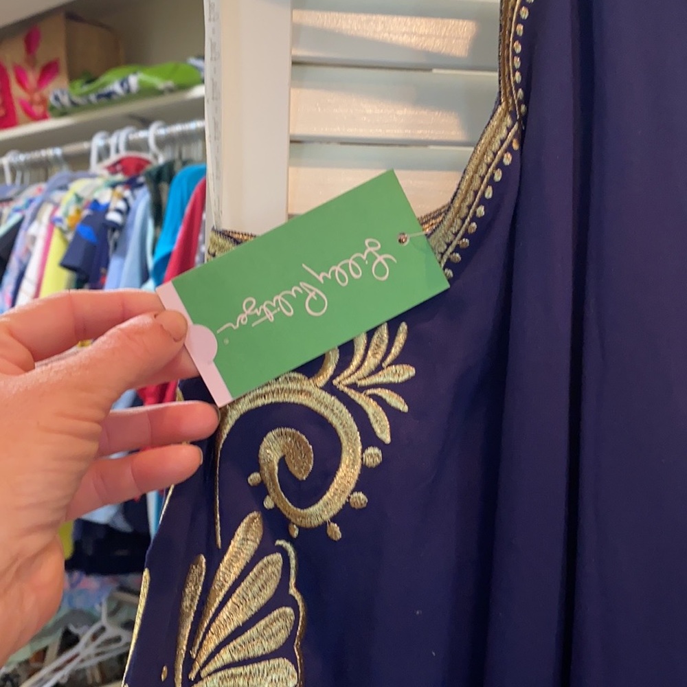Lily Pulitzer Quinn Dress, True Navy XS